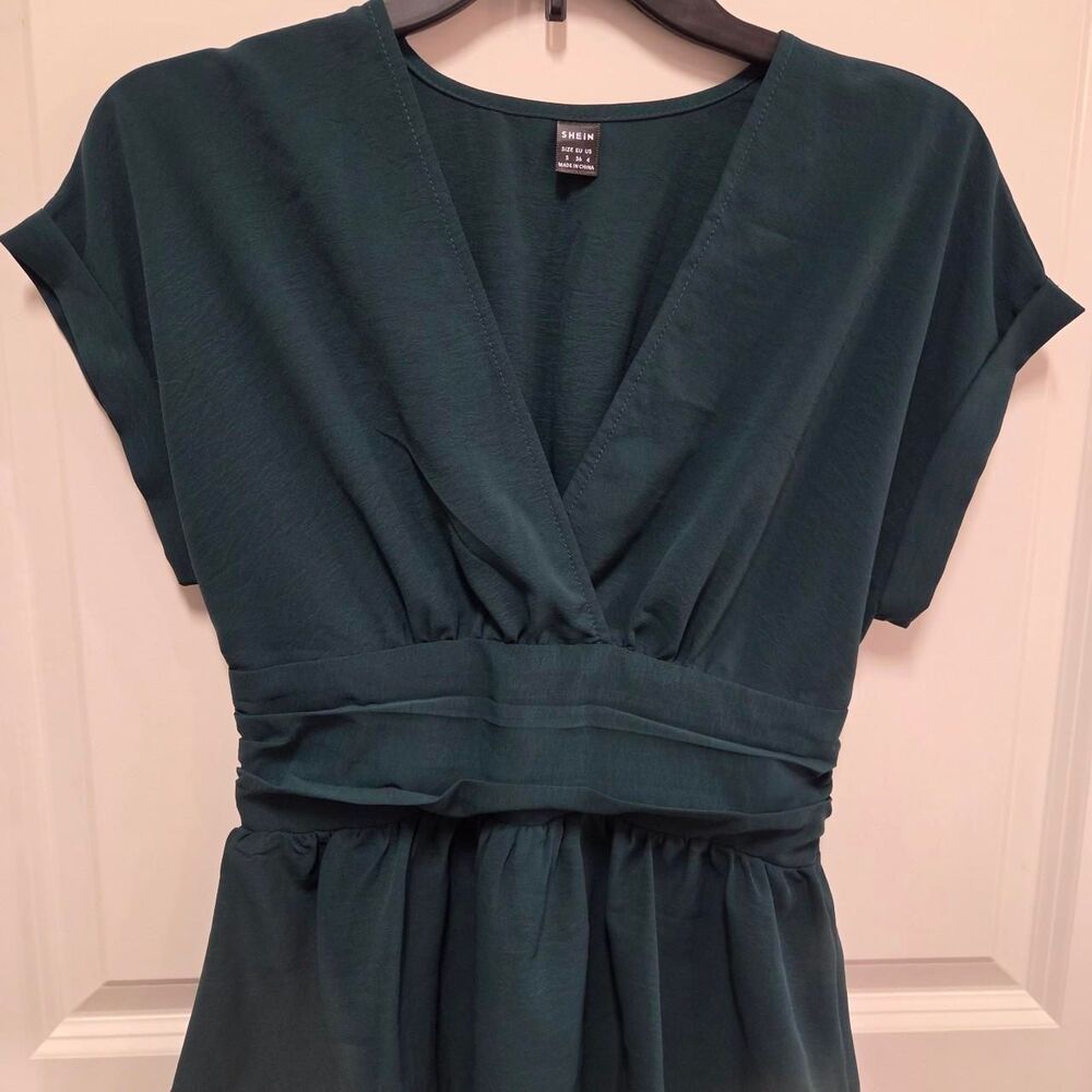 Women's Green Blouse